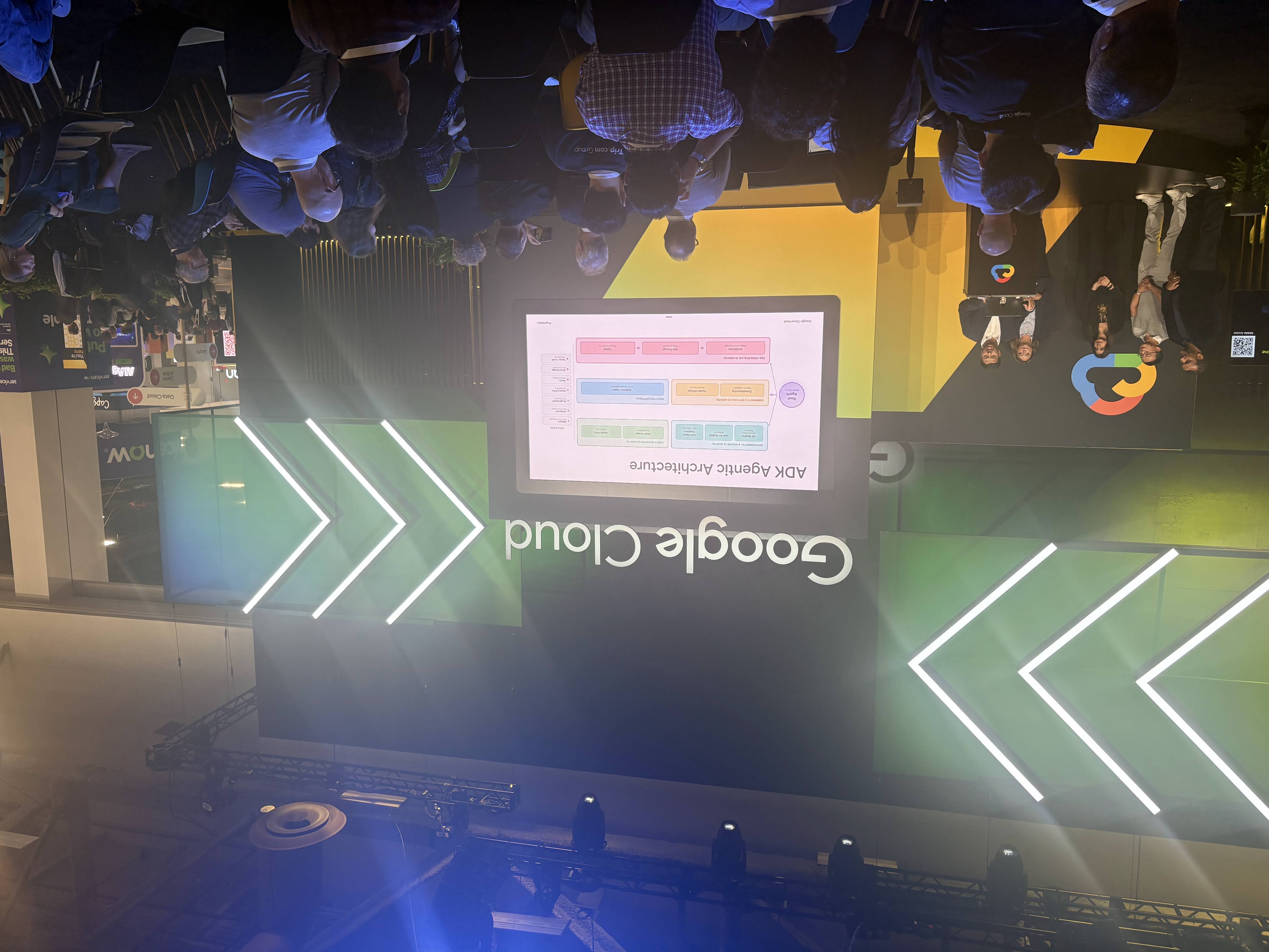 Google Cloud Next presentation, photo 5 of 8.