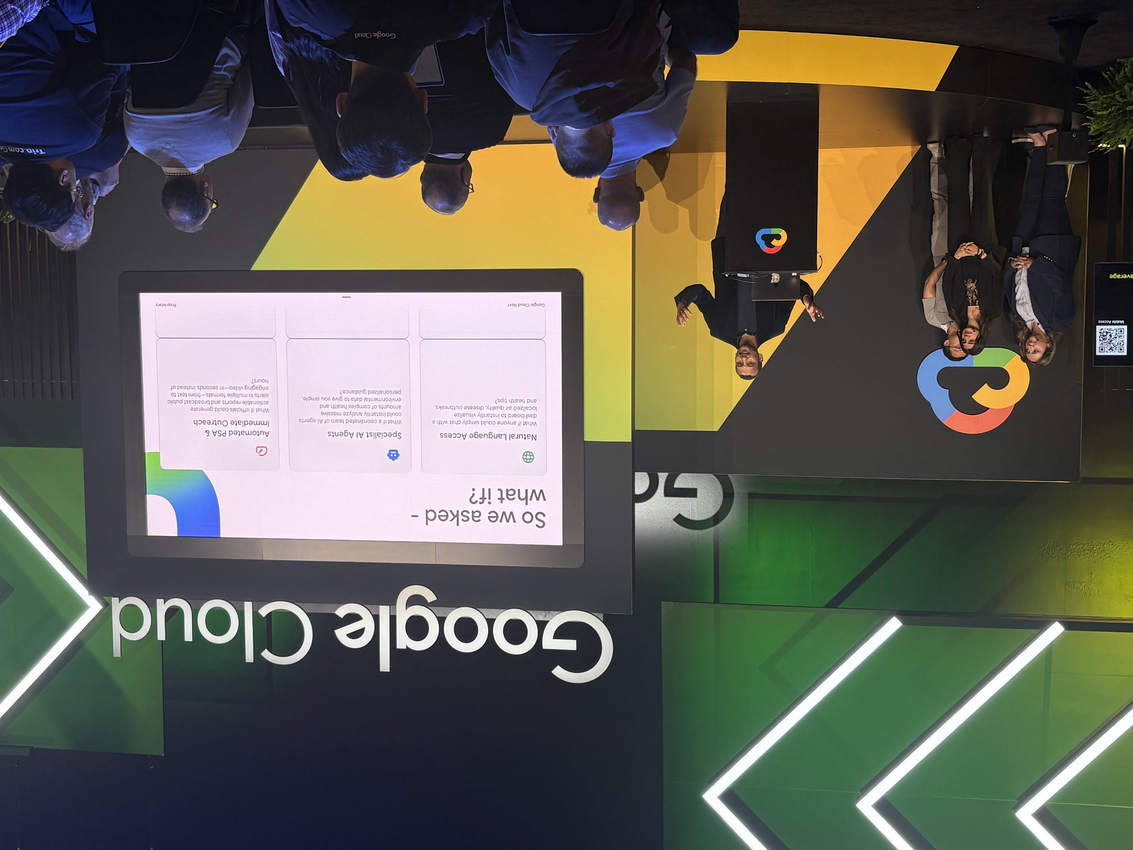 Google Cloud Next presentation, photo 1 of 8.