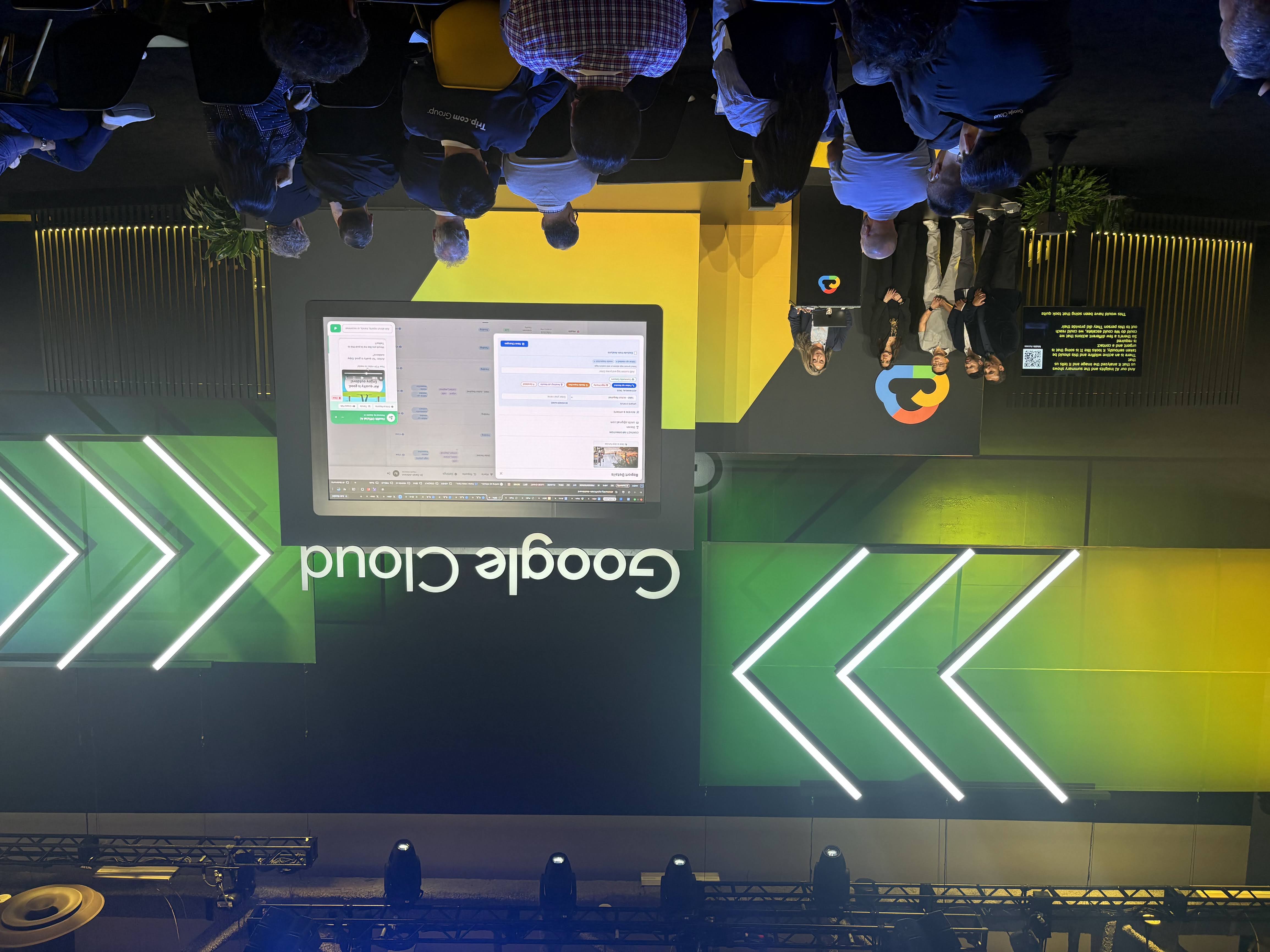 Google Cloud Next presentation, photo 4 of 8.